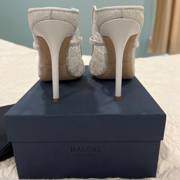 BNIB Malone Souliers Maureen Floral Lace Mules - Picture 3 of 6